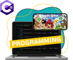 Программирование на C#. Удивительный мир 2D-игр - КИБЕРшкола программирования для детей, компьютерные курсы для школьников, начинающих и подростков - KIBERone г. Красноярск