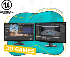 Unreal Engine 4. Игровой движок - КИБЕРшкола программирования для детей, компьютерные курсы для школьников, начинающих и подростков - KIBERone г. Красноярск