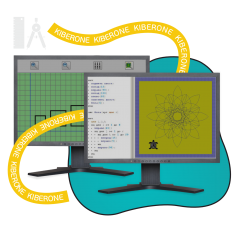 Исполнители чертежник и черепашка - КИБЕРшкола программирования для детей, компьютерные курсы для школьников, начинающих и подростков - KIBERone г. Красноярск