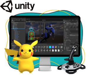 Мир трехмерных игр на Unity 3D - КИБЕРшкола программирования для детей, компьютерные курсы для школьников, начинающих и подростков - KIBERone г. Красноярск